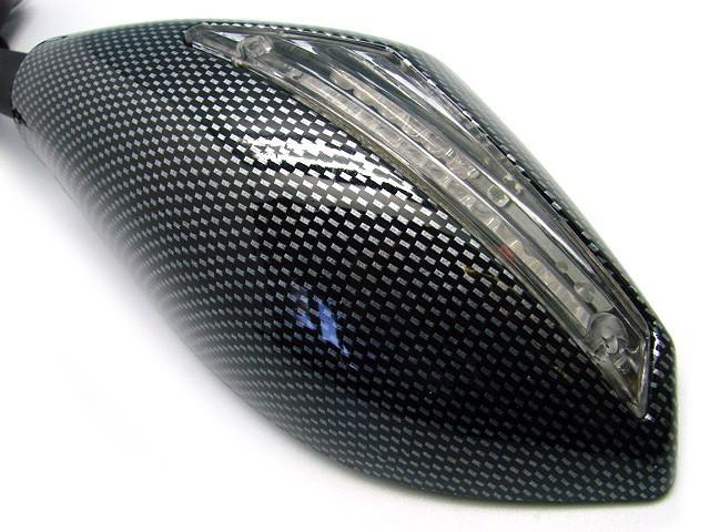 CARBON Turn Signal Integrated Mirrors for HONDA CBR 600 F4i 929 954 1000 RR F1, US $12.95, image 5