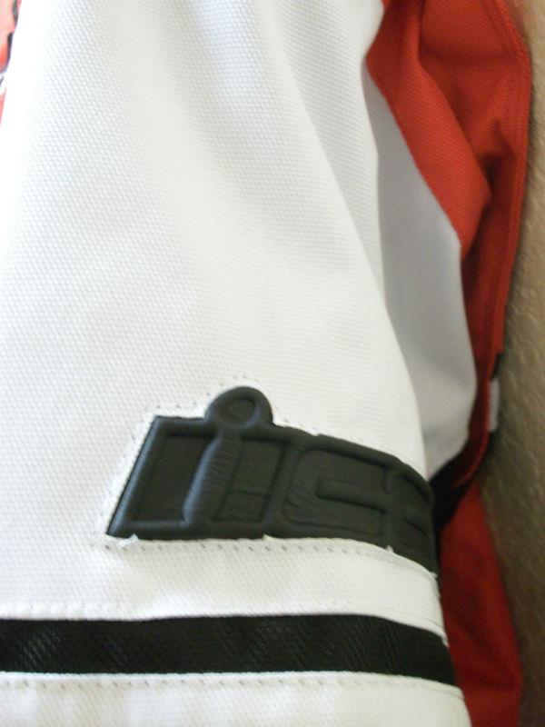 Icon Brawnson Sidewinder Jacket Red Mens XL New!, US $230.00, image 5