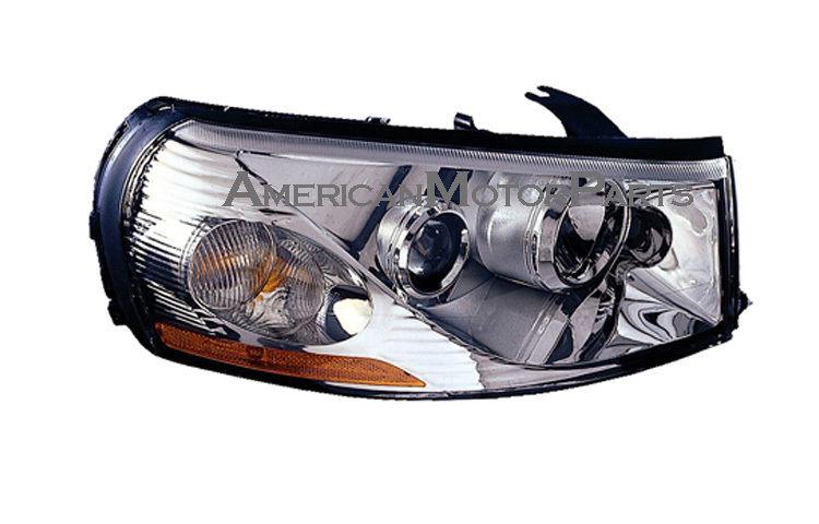 Right passenger side replacement headlight 03-05 saturn l series - 22720601