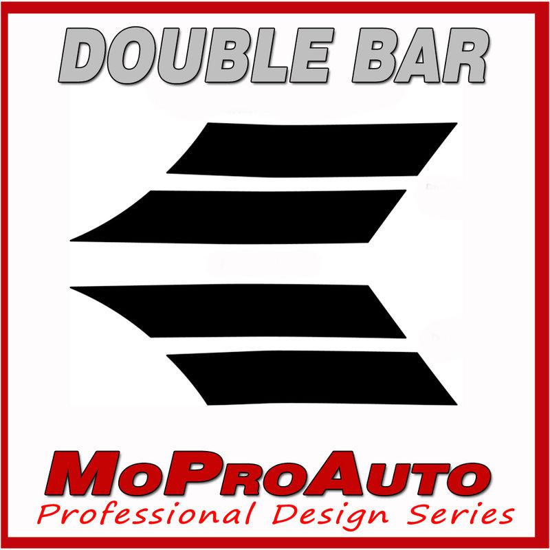 2013 camaro hood fender hash double bar stripes graphics decals - 3m vinyl 0pu
