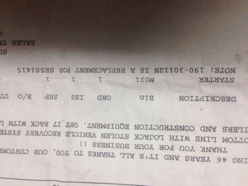 Starter John Deere Backhoe 710 Loader 530B 535 210LE, US $0.99, image 9