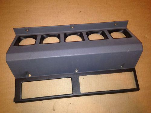 Jeep yj 87-95 wrangler center gauge dash bezel radio climate trim panel hvac