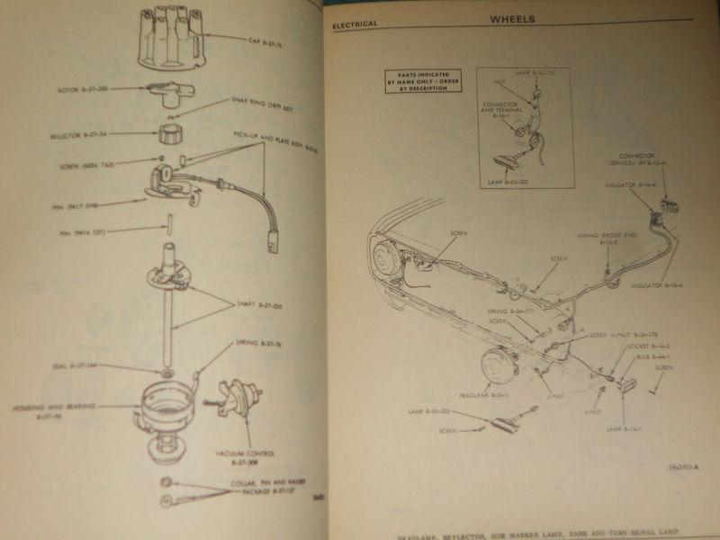 Sell 19751977 DODGE MILITARY TRUCK PARTS BOOK / ORIGINAL PARTS CATALOG