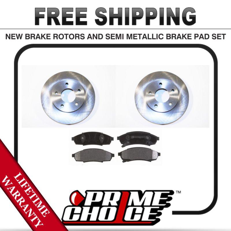 Sell Front Kit (2) Brake Rotors and (1 set) Premium Brake Pads with Lifetime Warranty in