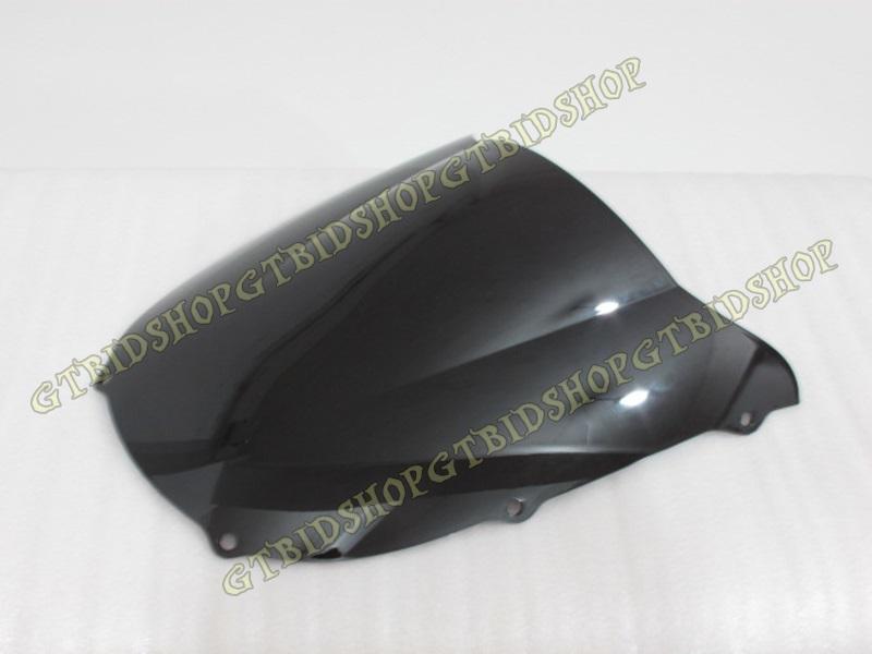 Windscreen windshield for kawasaki zx6r zx 6r zx-6r ninja 1999 1998-1999 black a