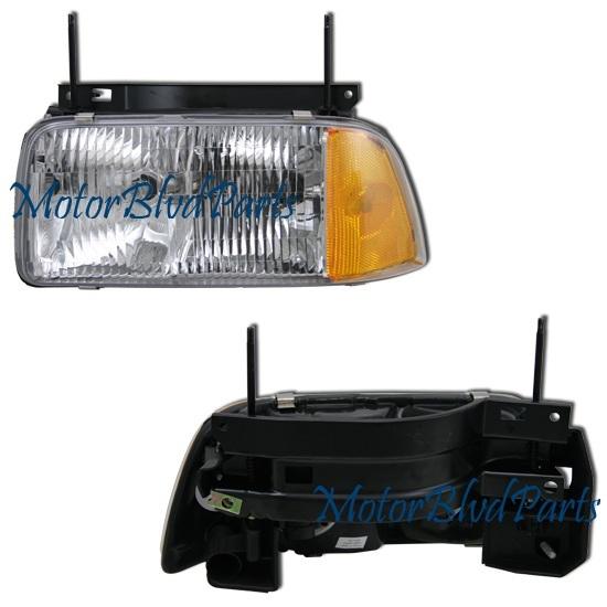 95-97 jimmy/97 bravada headlight headlamp left driver