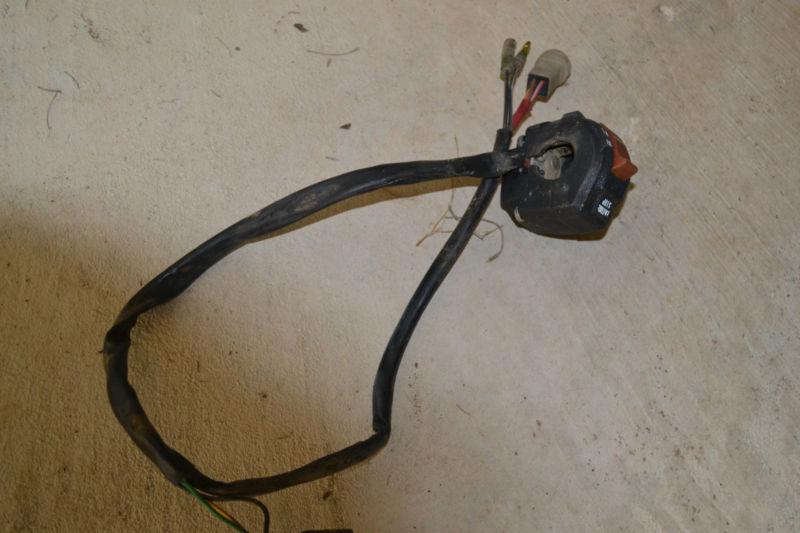 1984 yamaha ytm225 dx 225 ytm start stop kill switch  free shipping act tri