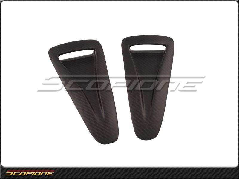 Scopione Nissan 09-14 GT-R GTR R35 Black Matte Carbon Fiber Hood Air Scoop Vents, US $449.87, image 3