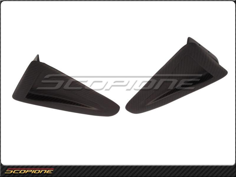 Scopione Nissan 09-14 GT-R GTR R35 Black Matte Carbon Fiber Hood Air Scoop Vents, US $449.87, image 6