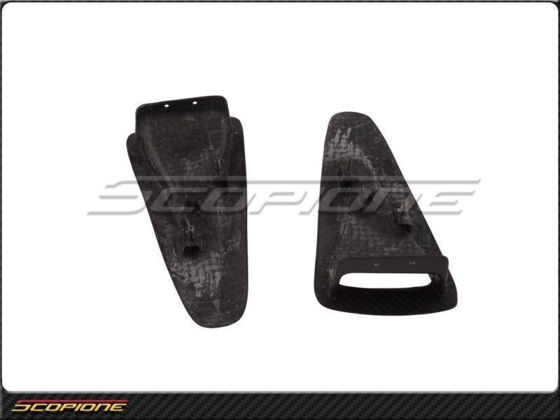 Scopione Nissan 09-14 GT-R GTR R35 Black Matte Carbon Fiber Hood Air Scoop Vents, US $449.87, image 8