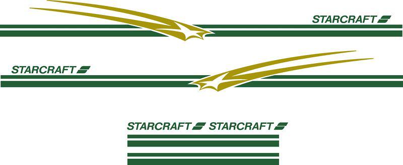 Starcraft pop up decal kit  rv sticker pop up decal graphics trailer camper rv 