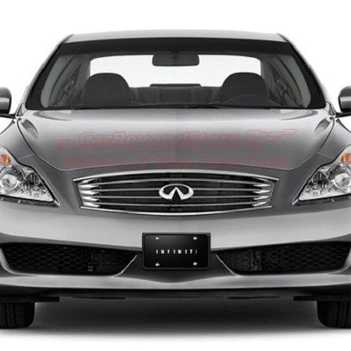 Infiniti 3D Black Stainless Steel License Plate, Licensed + Free Gift, US $28.95, image 3