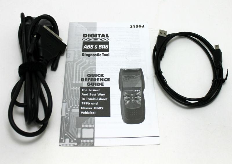 Innova 3150 diagnostic code reader with abs/srs for obd2 vehicles