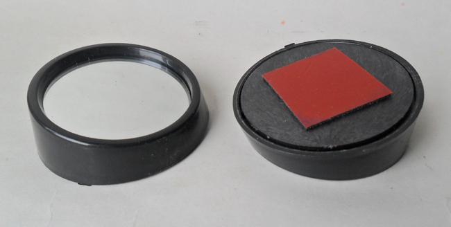 2 pcs 2.1 inches black carauto small round rearview mirror car backing up mirror