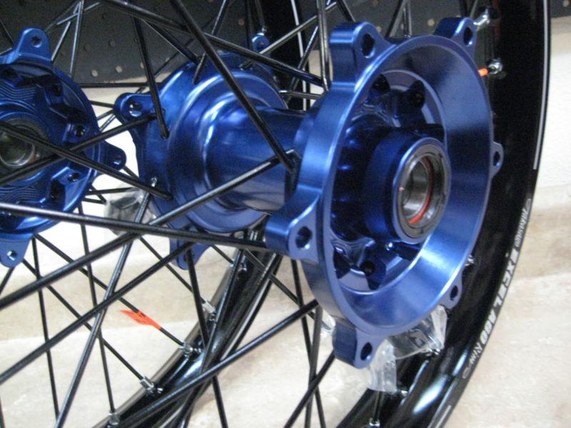 Mx wheel rear kx450f 06-13 set excel a60 rim tcr hub black spokes new