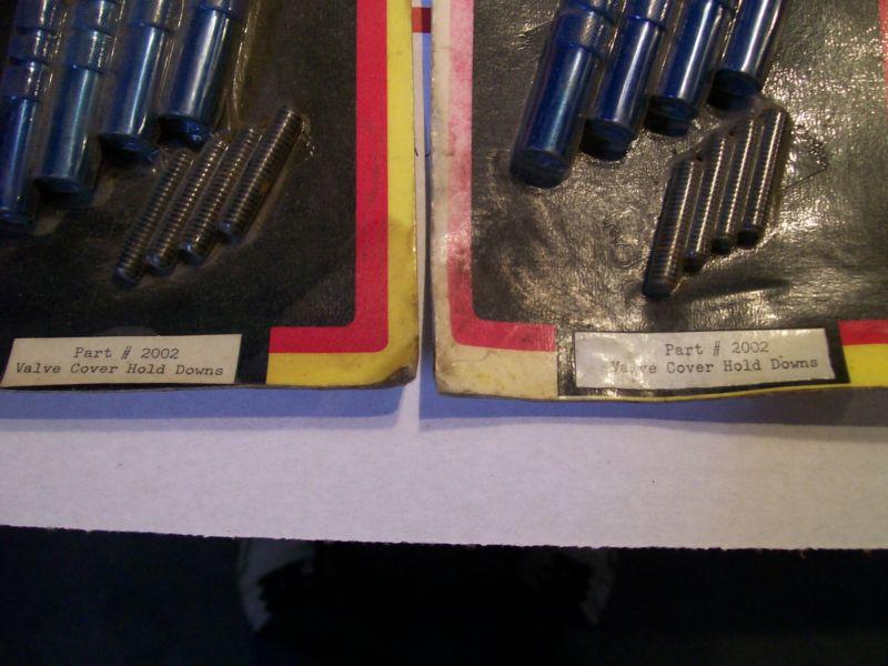 Buy VINTAGE CHEVY VALVE COVER HOLD DOWNS PERFORMANCE ENGINEERING 2002