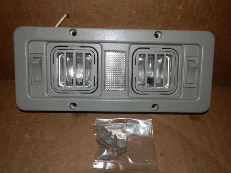 *12 volt grey helix interior double swivel light 