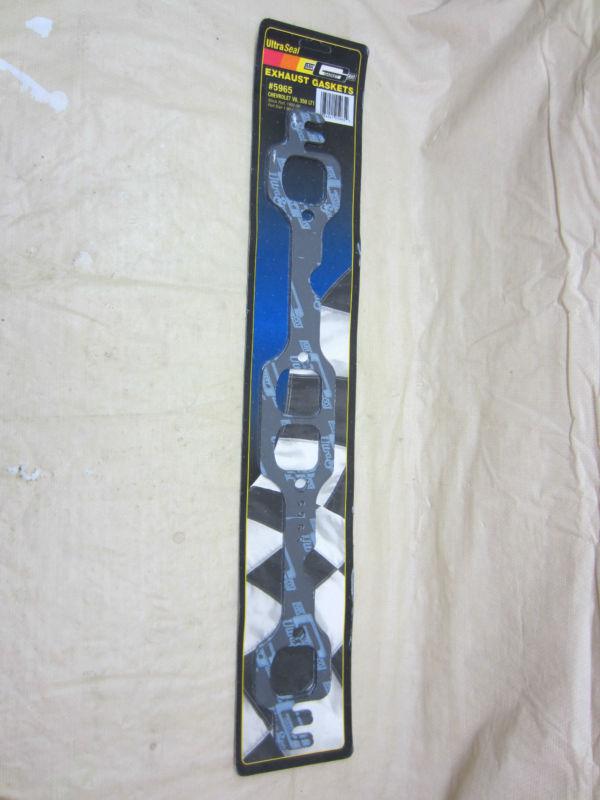 Find SMALL BLOCK CHEVY SBC 265400 EXHAUST HEADER MANIFOLD GRAPHITE ALUMINUM GASKET in Rowland