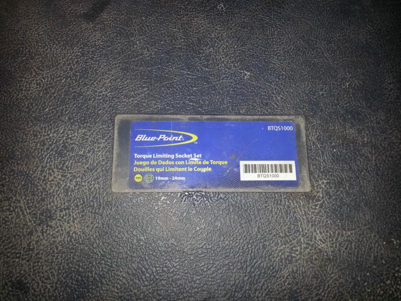 Buy Blue Point BTQS1000 Torque Limiting Socket Set 1/2" Standard Duty