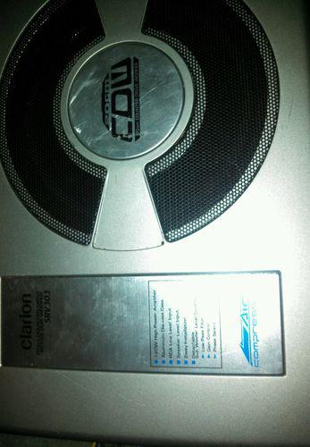 Used clarion srv303 subwoofer