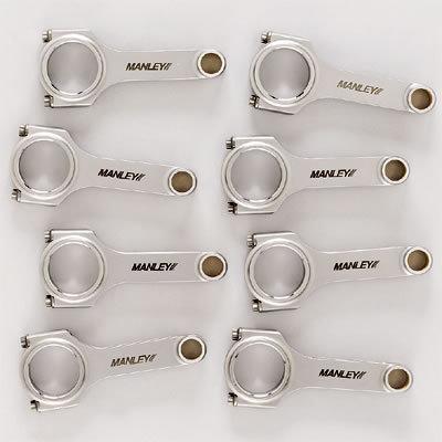 Manley steel h-beam connecting rod 14056r-8