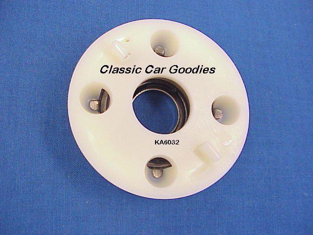 1949-1950 Ford Door & Window Escutcheons (2) Chrm/Ivory, US $24.99, image 4