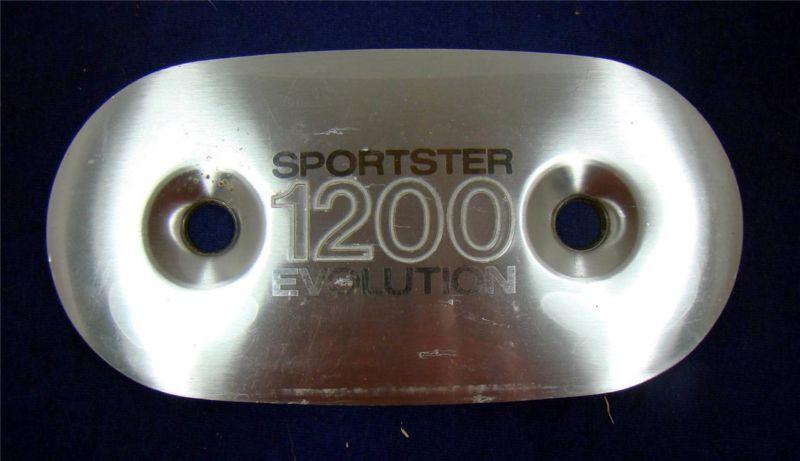 Harley davidson sportster 1200 evolution air cleaner intake cover trim plate