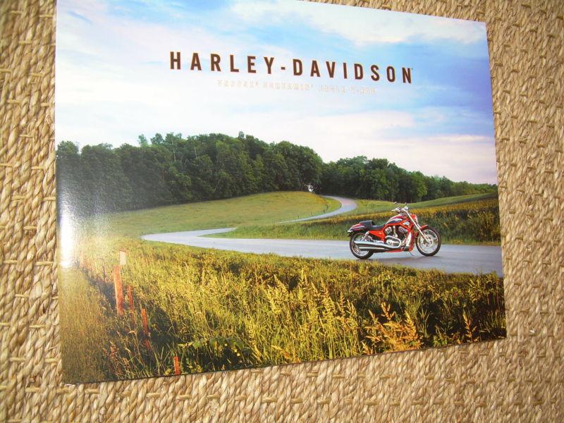 2006 harley davidson screamin' eagle v-rod motorcycle brochure
