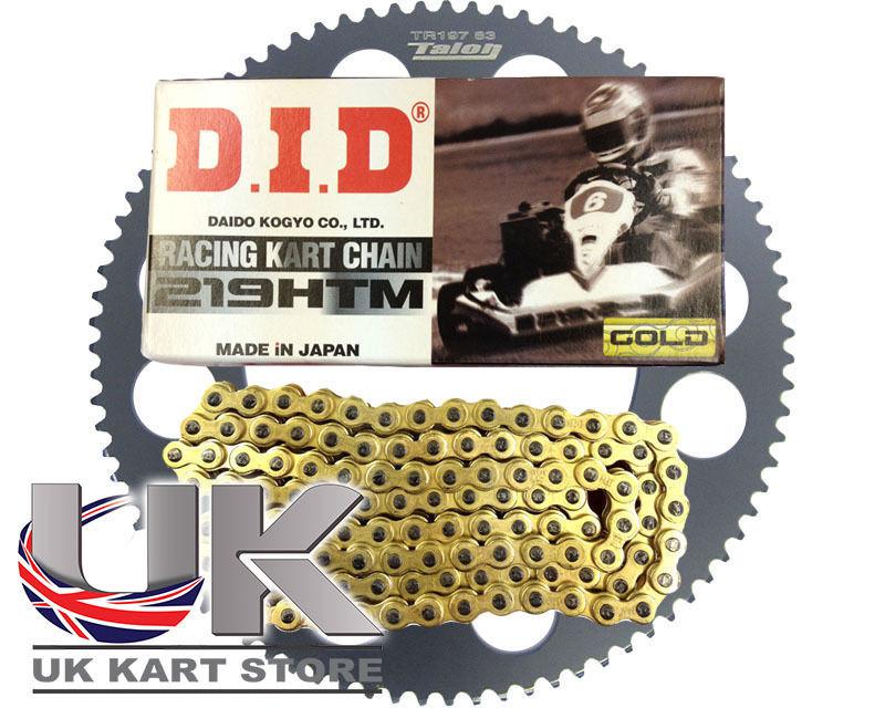 Buy DID DHA Kart Chain 112 Link & 219 6493t Talon Sprocket in Bedford