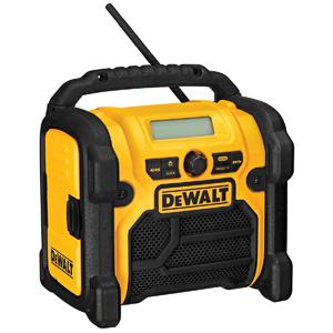 Dewalt dcr018 20/18/12 volt compact radio