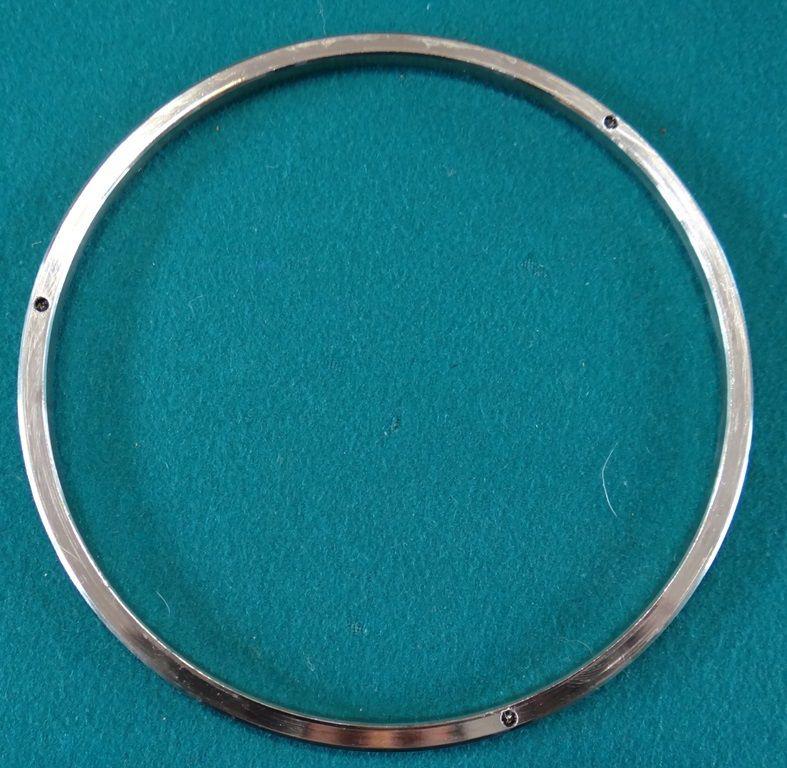 BILLET CHROME VISOR 5 3/4