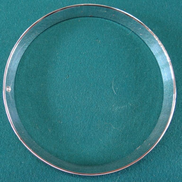 BILLET CHROME VISOR 5 3/4