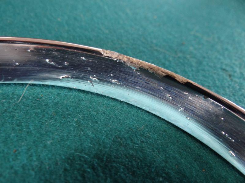 BILLET CHROME VISOR 5 3/4