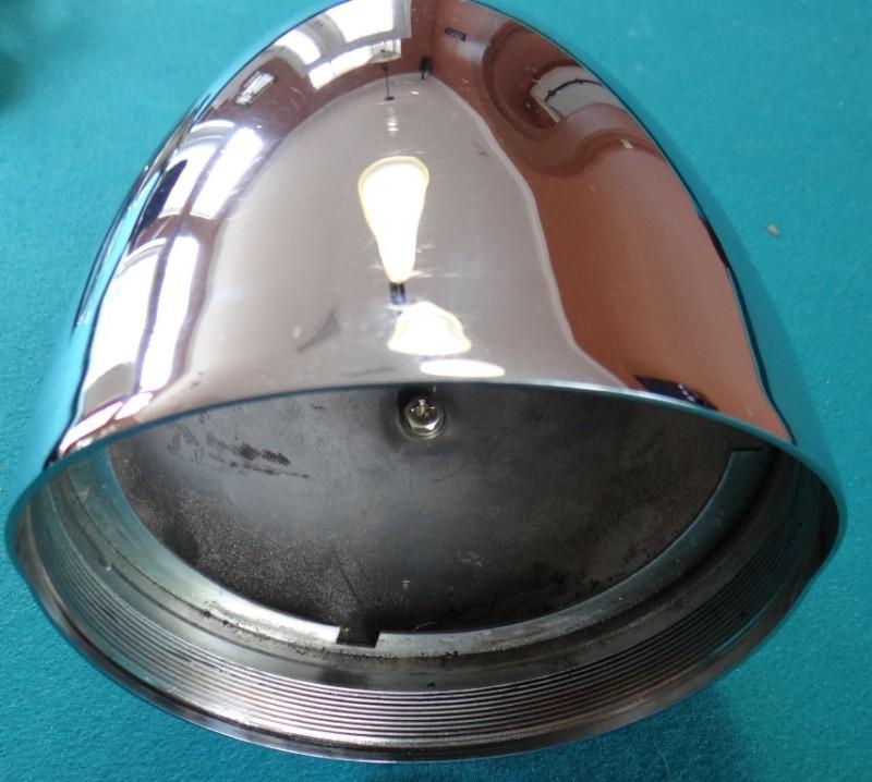 BILLET CHROME VISOR 5 3/4