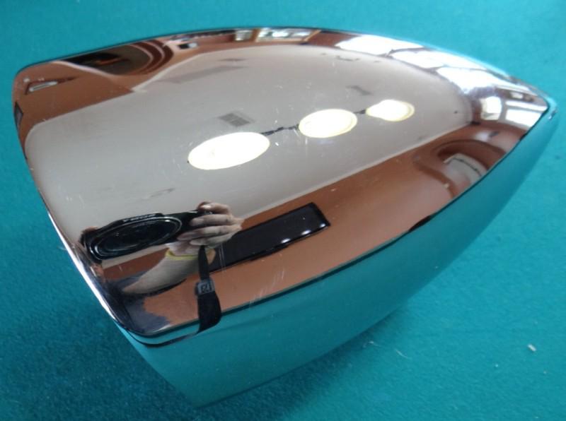 BILLET CHROME VISOR 5 3/4