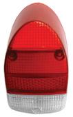 1968- 1972 vw bug beetle tail light lenses all red reproductions pair new 52vw
