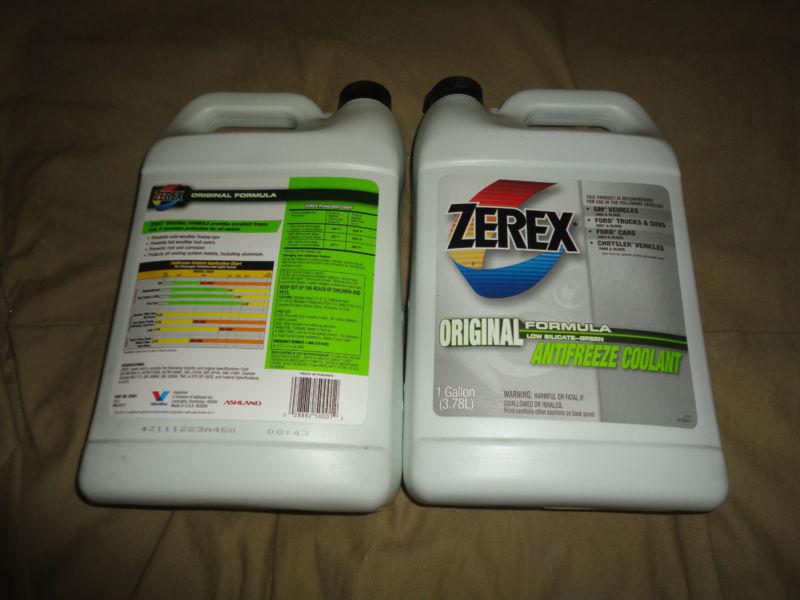 Buy 2 x Gal Valvoline Zerex ZX001 Antifreeze Coolant Mercedez Benz Ford