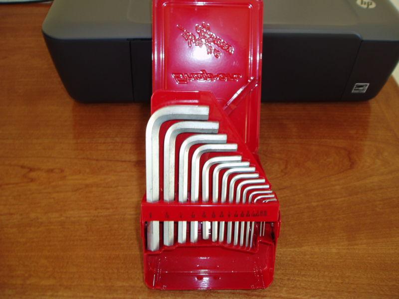 Snap on allen wrench set