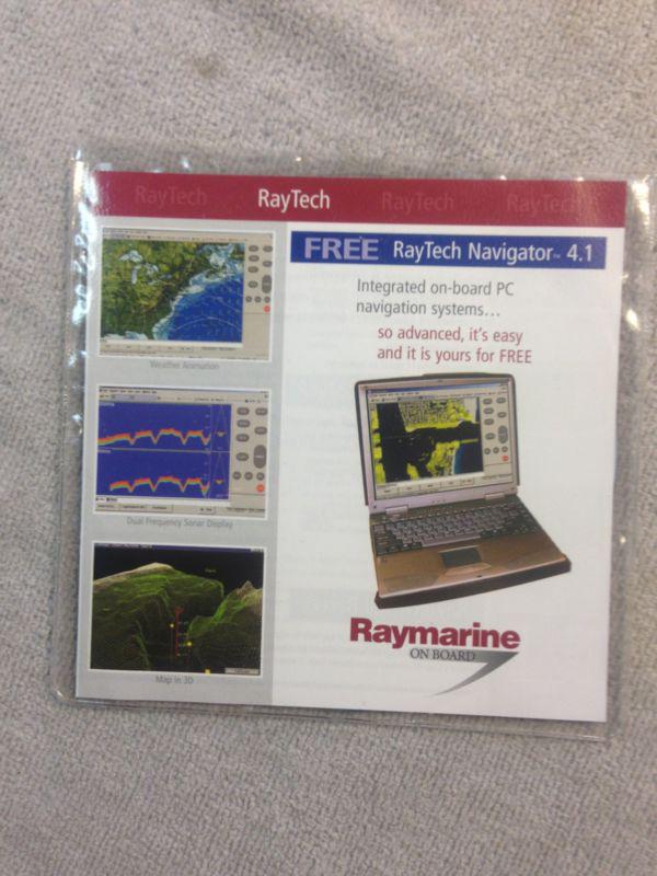 Raymarine raytech navigator 4.1 disc 