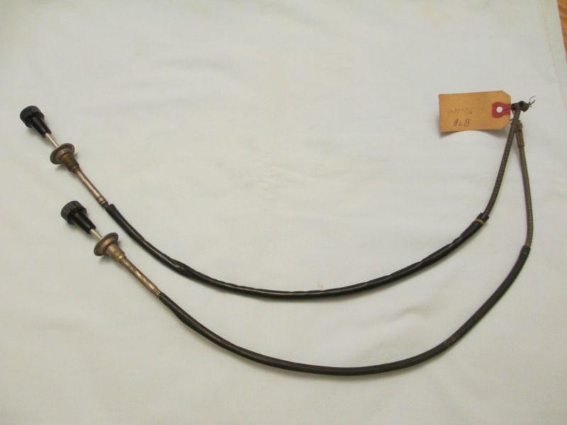 Nos 1957 ford in dash vent knob & cable b7a-7001891-b nos