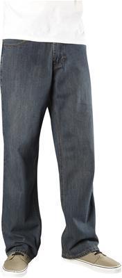 Fox racing duster jeans cotton dirty rinse men's 36