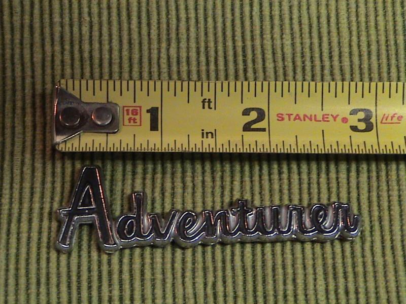 1973 Dodge Adventurer Interior Door Panel Emblems mopar, US $15.00, image 2