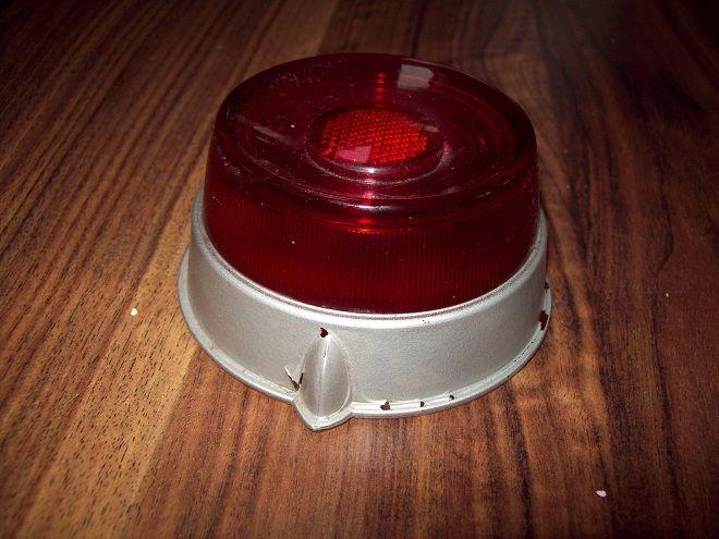 Faa-13450-c  1952 ford glass tail light lens    