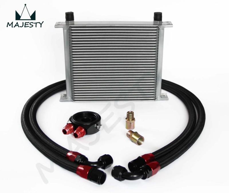 Buy 30 ROW AN10AN UNIVERSAL ENGINE TRANSMISSION OIL COOLER + FILTER