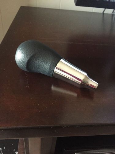 Black leather gear shift knob for rav4 toyota