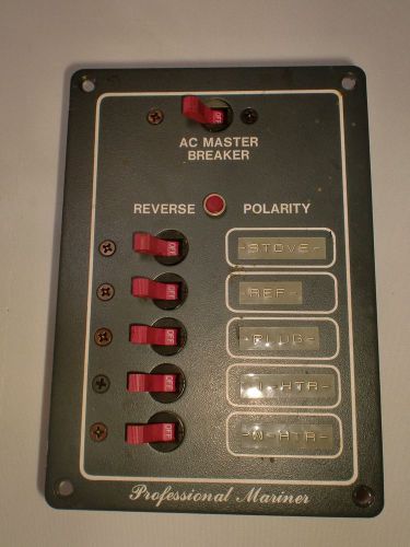 Ac master breaker panel-5 bank