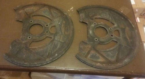 Oem 1980 porsche 924 brake dust sheild