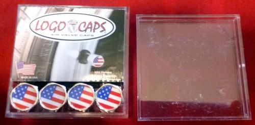 United states flag tire air valve cover cap gift father's men's stocking stuffer