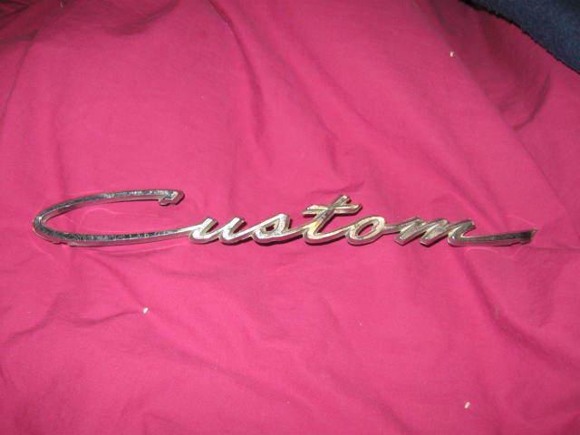 Custom emblem