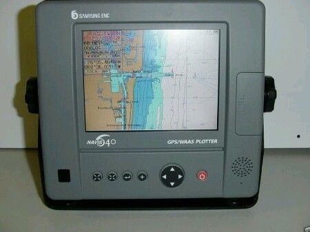 Samyung navis 640 color chart plotter with all equipment new photos